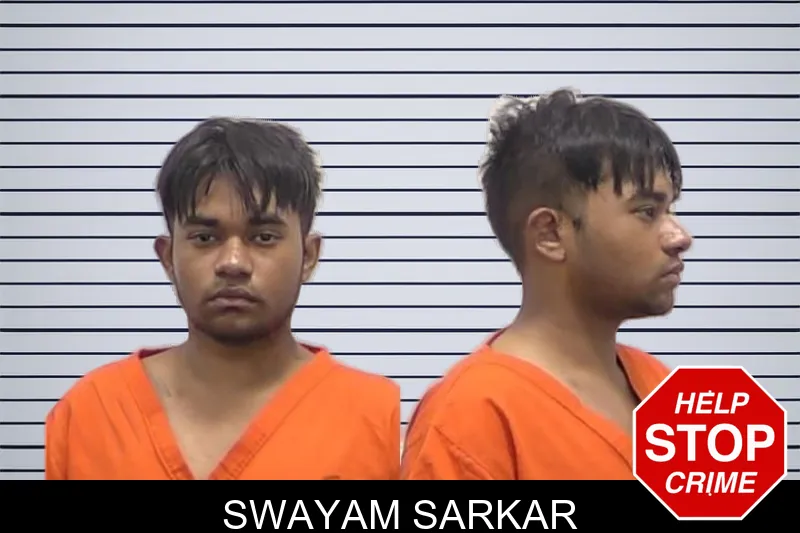 Swayam Sarkar mugshot
