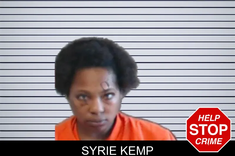 Syrie Kemp mugshot
