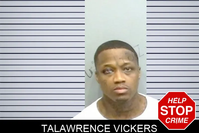 Talawrence Vickers mugshot