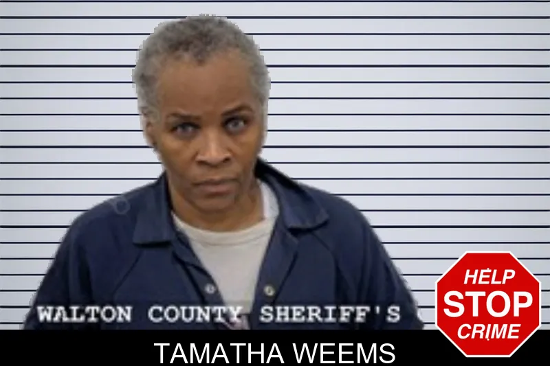 Tamatha Weems mugshot – Walton County , Georgia Tamatha Weems mugshot