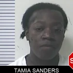 Tamia Sanders mugshot