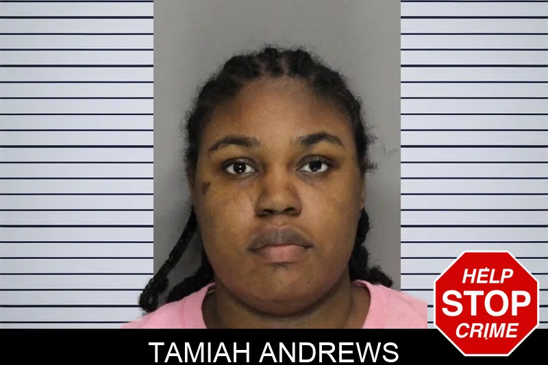 Tamiah Andrews mugshot