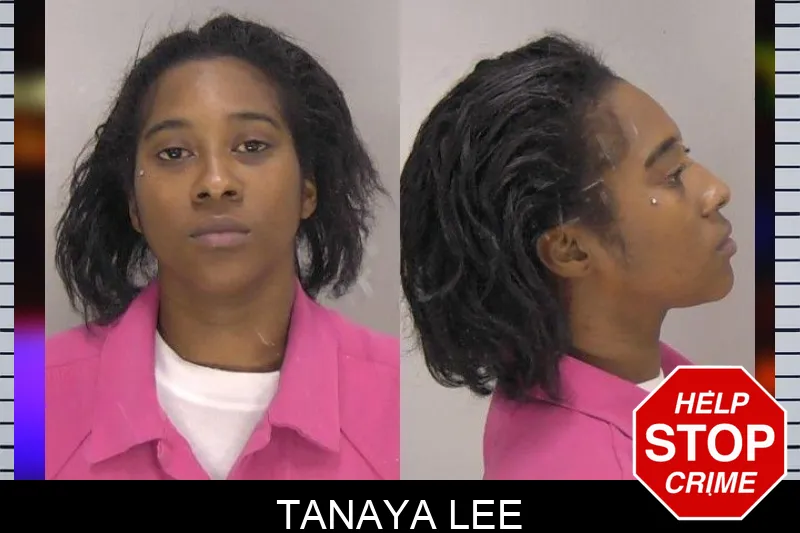 Tanaya Lee mugshot