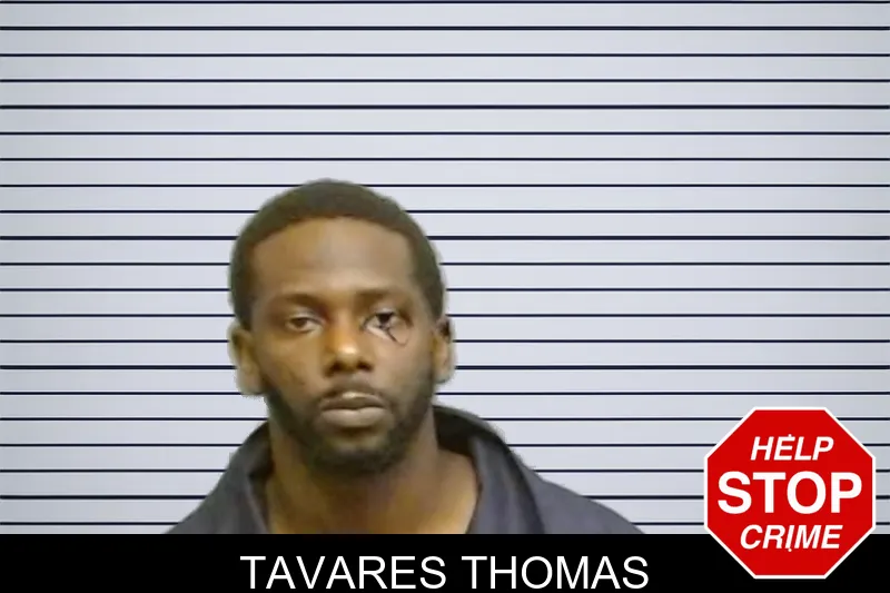 Tavares Thomas mugshot