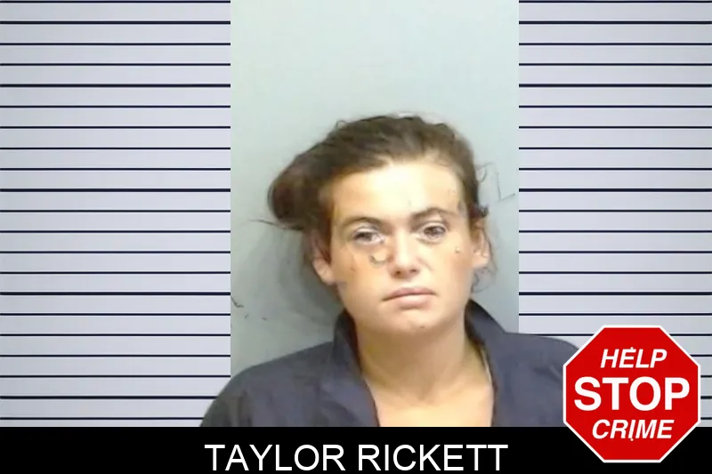 Taylor Rickett mugshot
