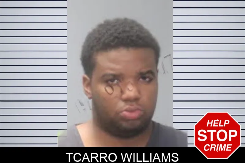 Tcarro Williams mugshot