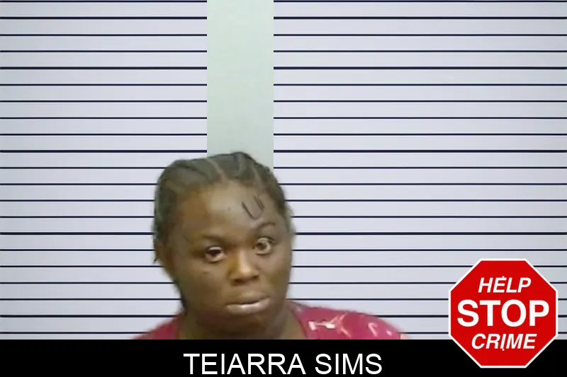 Teiarra Sims mugshot