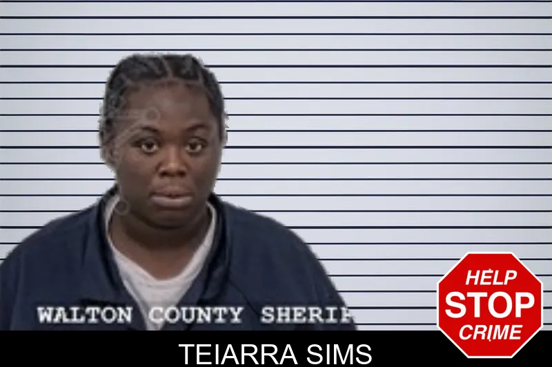 Teiarra Sims mugshot – Walton County , Georgia Teiarra Sims mugshot