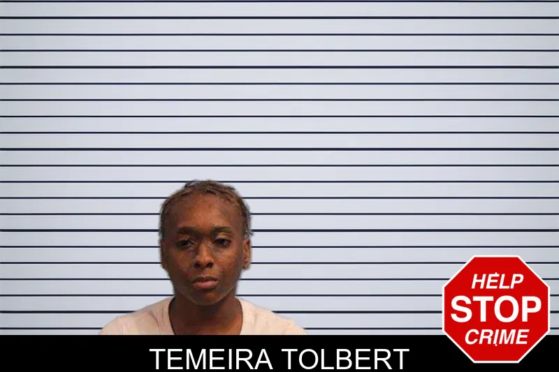 Temeira Tolbert mugshot
