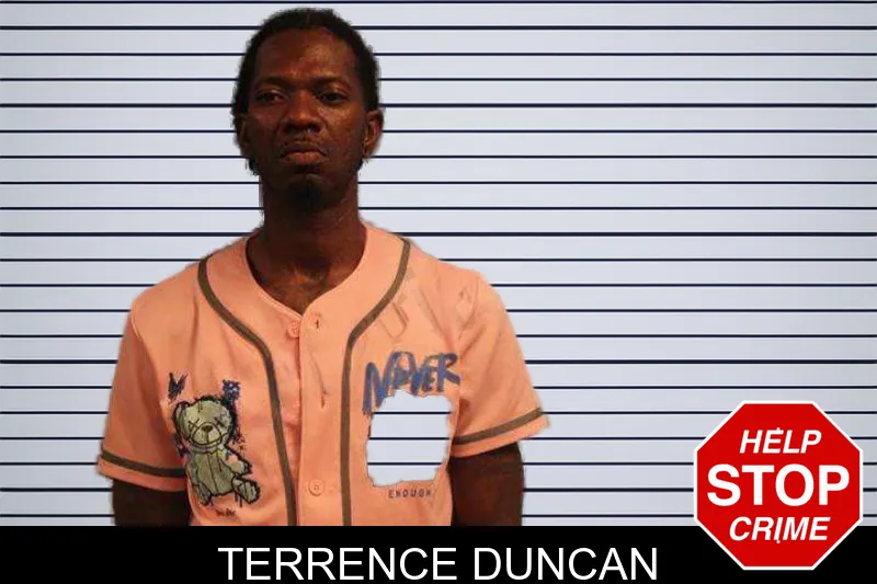 Terrence Duncan mugshot