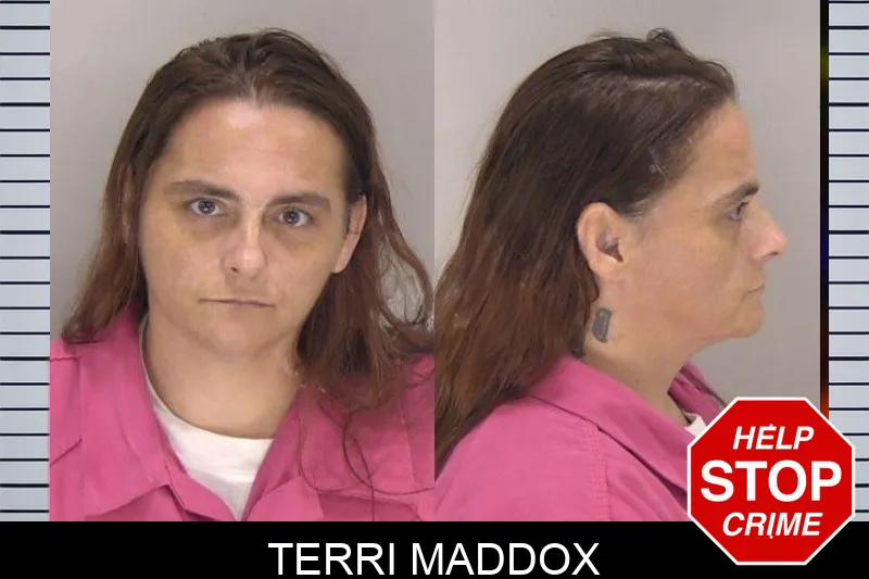 Terri Maddox mugshot
