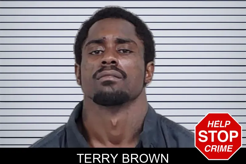 Terry Brown mugshot
