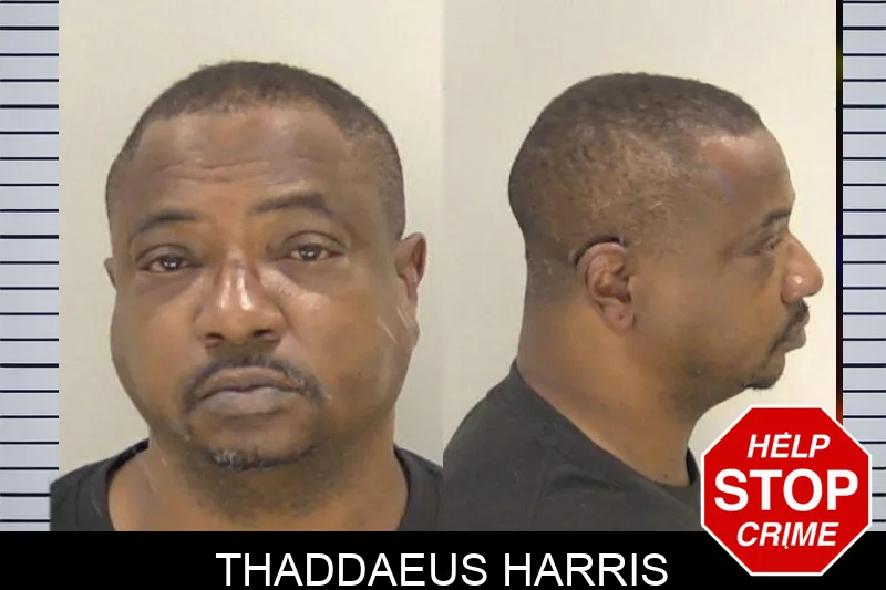 Thaddaeus Harris mugshot