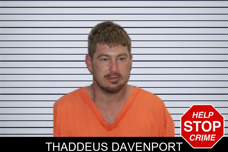 Thaddeus Davenport mugshot