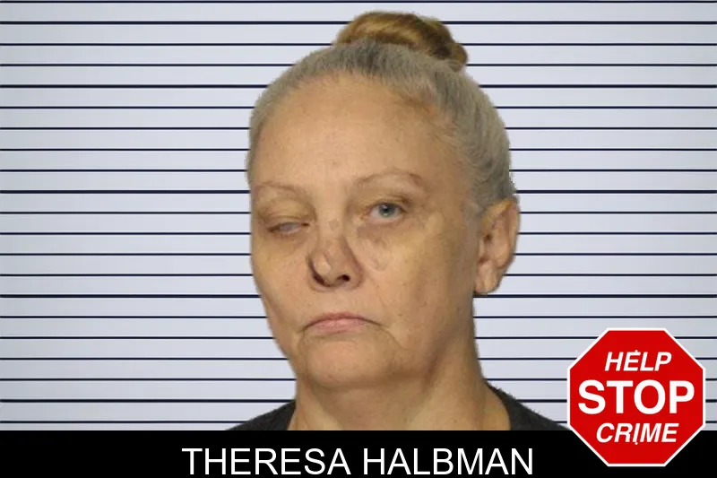 Theresa Halbman mugshot