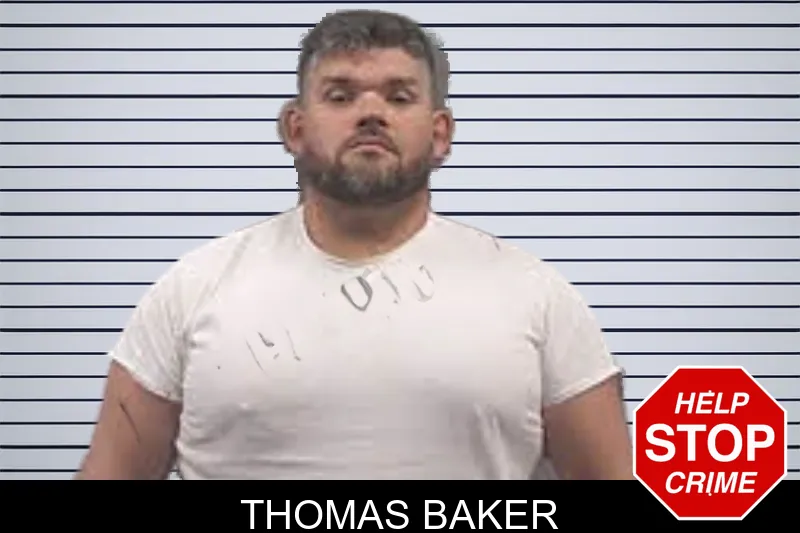 Thomas Baker mugshot