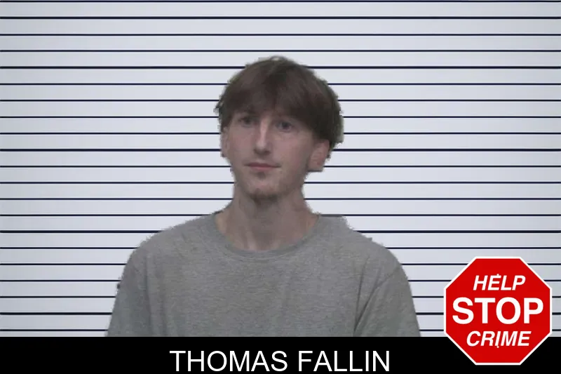 Thomas Fallin mugshot