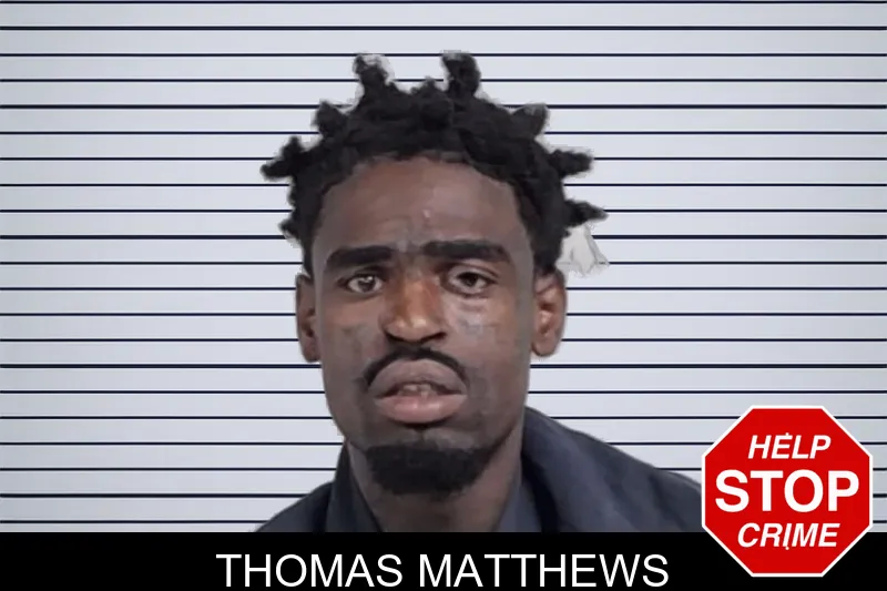 Thomas Matthews mugshot