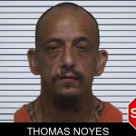 Thomas Noyes mugshot – Laurens County , Georgia Thomas Noyes mugshot