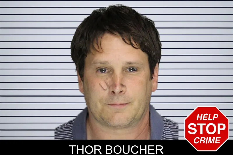 Thor Boucher mugshot