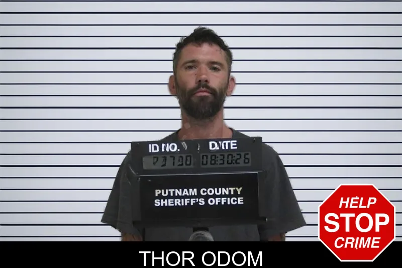 Thor Odom mugshot