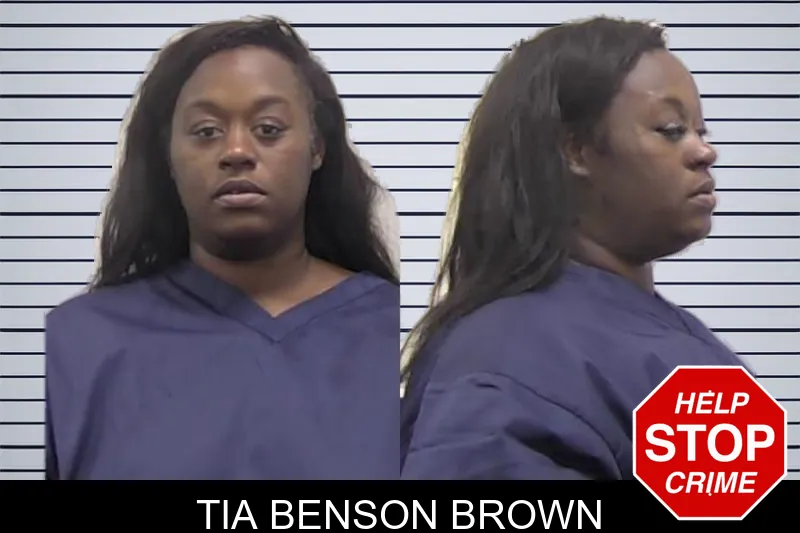 Tia Benson Brown mugshot – Clarke County , Georgia Tia Benson Brown mugshot
