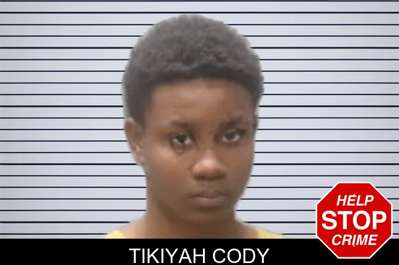Tikiyah Cody mugshot
