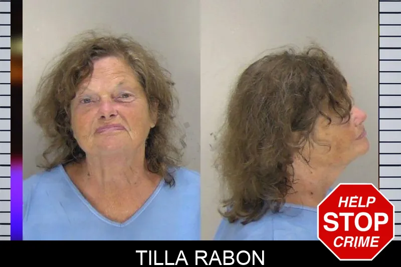 Tilla Rabon mugshot