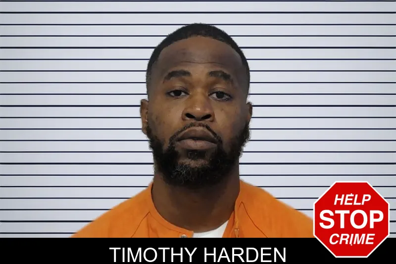 Timothy Harden mugshot – Bibb County , Georgia Timothy Harden mugshot