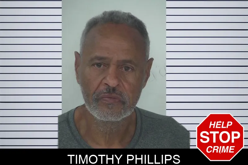 Timothy Phillips mugshot