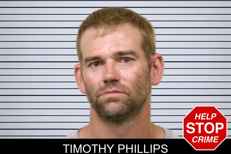 Timothy Phillips mugshot
