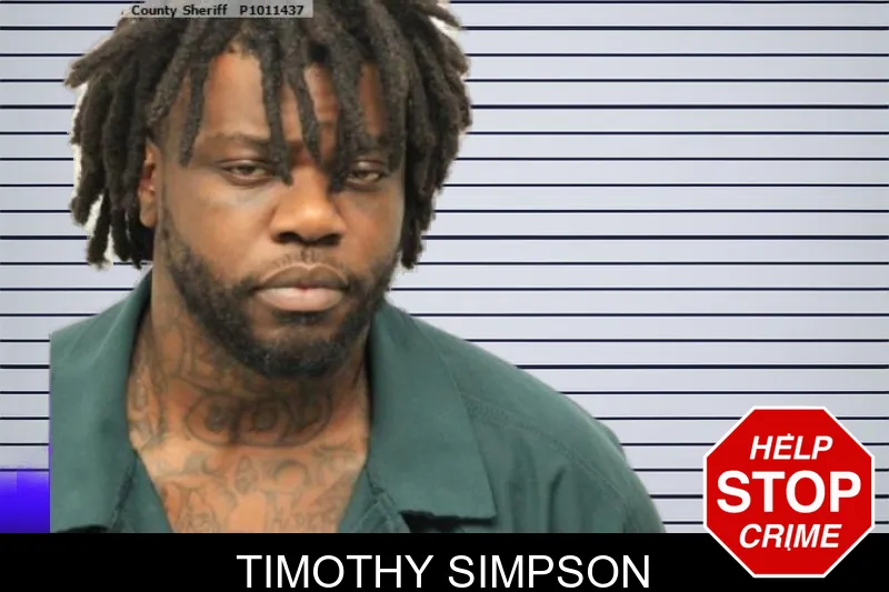 Timothy Simpson mugshot