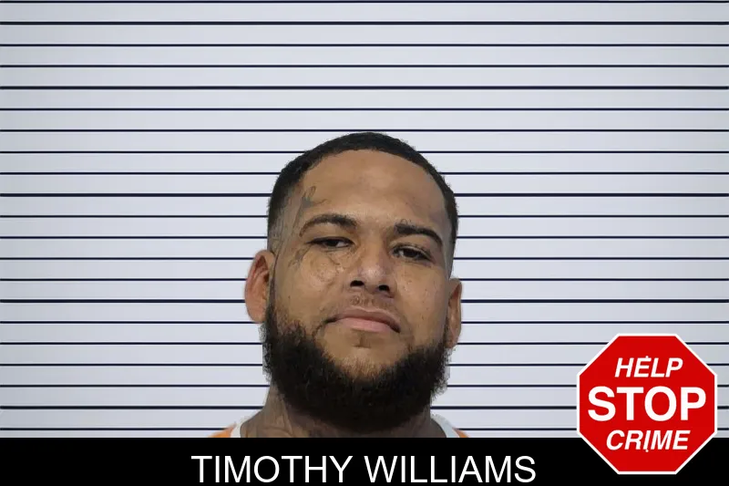 Timothy Williams mugshot