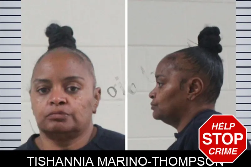 Tishannia Marino-Thompson mugshot