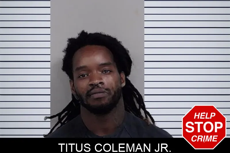 Titus Coleman Jr. mugshot – Lowndes County , Georgia Titus Coleman Jr. mugshot