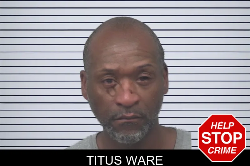 Titus Ware mugshot