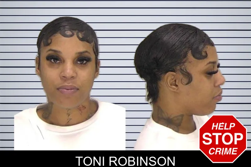 Toni Robinson mugshot