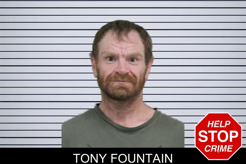 Tony Fountain mugshot