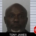 Tony James mugshot