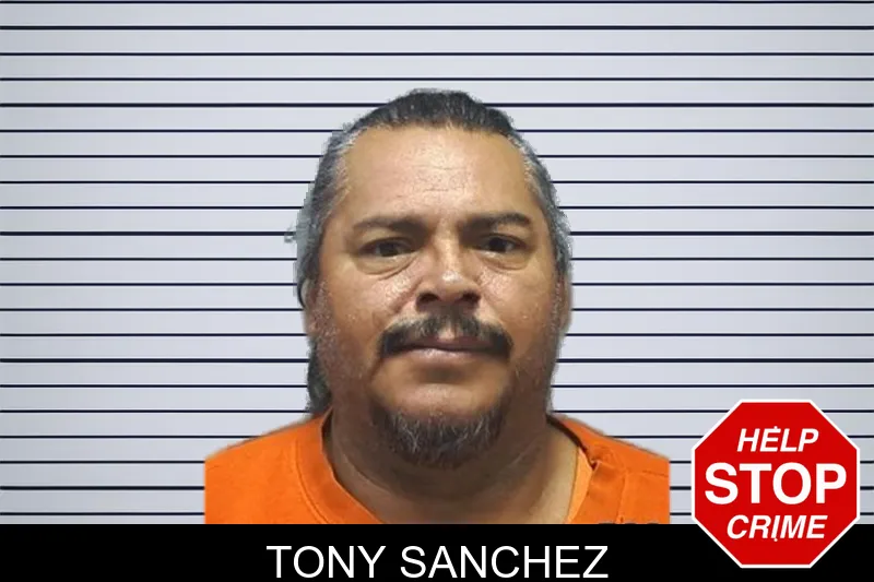 Tony Sanchez mugshot