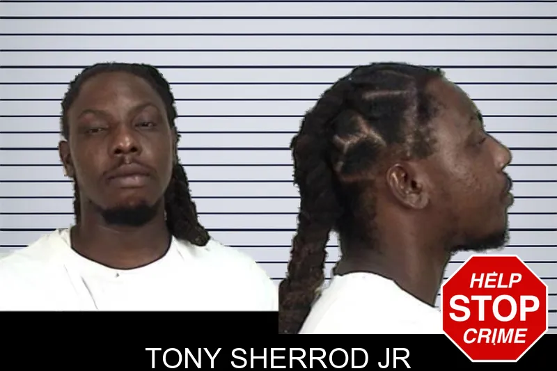 Tony Sherrod Jr mugshot