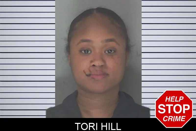 Tori Hill mugshot