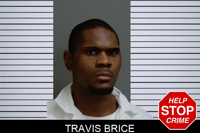 Travis Brice mugshot