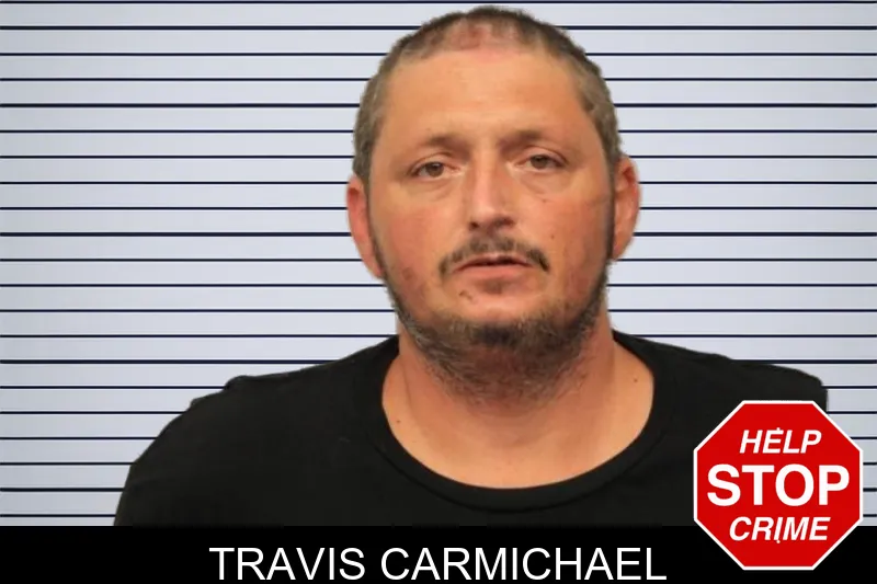 Travis Carmichael mugshot