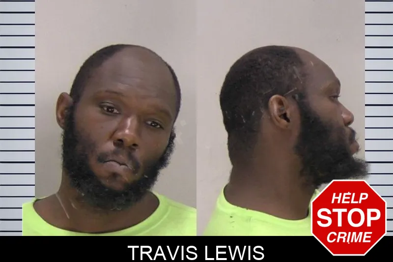 Travis Lewis mugshot