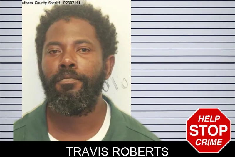 Travis Roberts mugshot – Chatham County , Georgia Travis Roberts mugshot