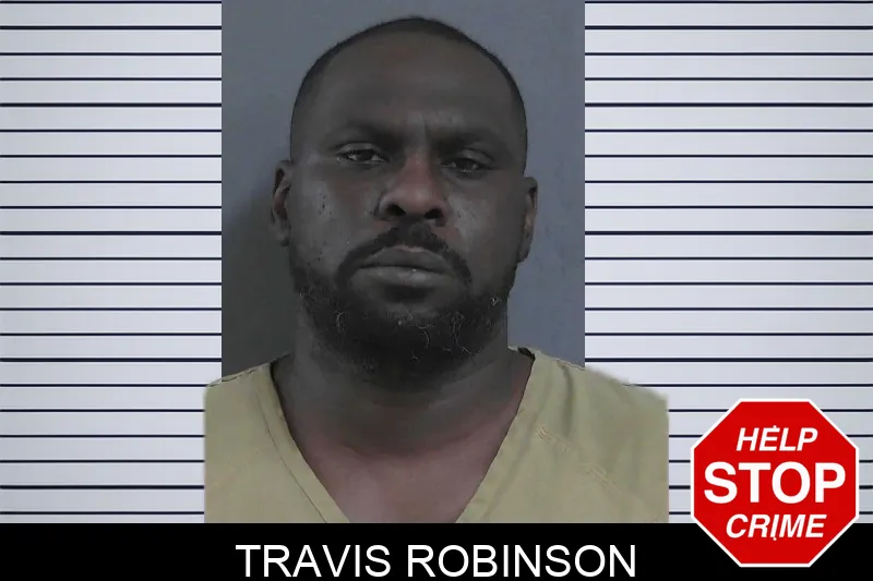 Travis Robinson mugshot