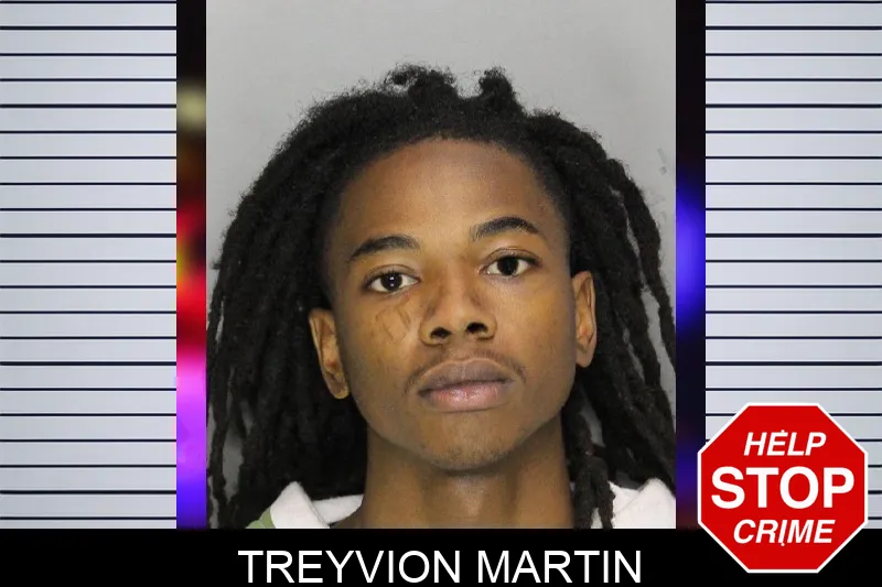 Treyvion Martin mugshot