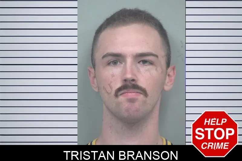 Tristan Branson mugshot