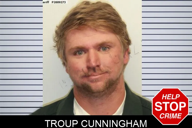 Troup Cunningham mugshot – Chatham County , Georgia Troup Cunningham mugshot